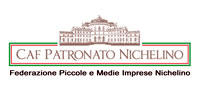  logo CAF - FEDERAZIONE PICCOLE E MEDIE IMPRESE NICHELINO